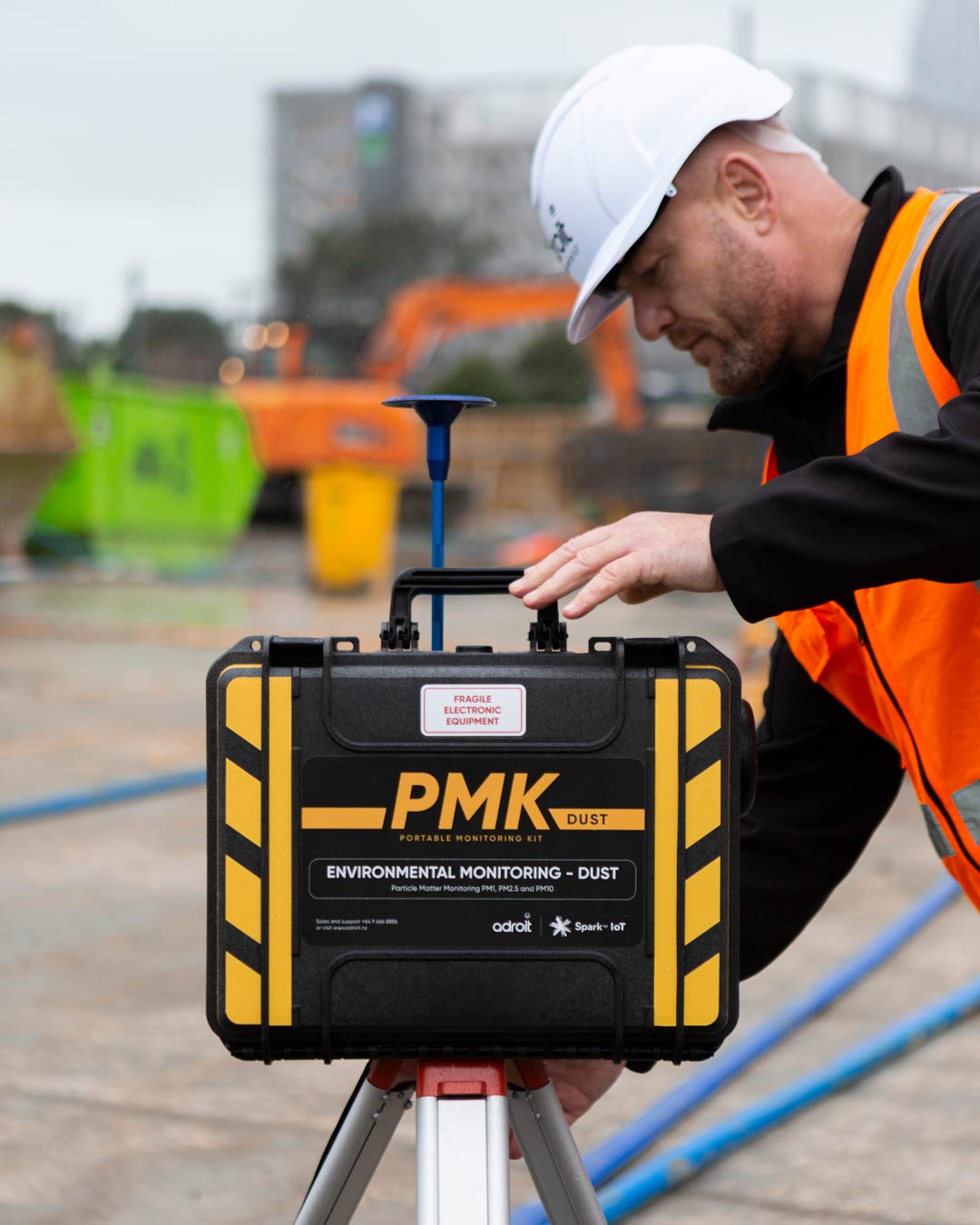 PMK portable dust monitoring PMK portable dust monitoring features