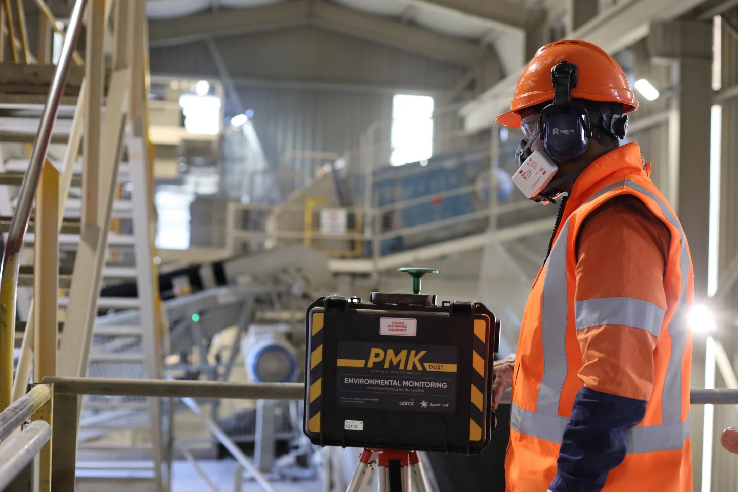 Portable Monitoring Kit Dust Invaluable Data For Worksite Compliance